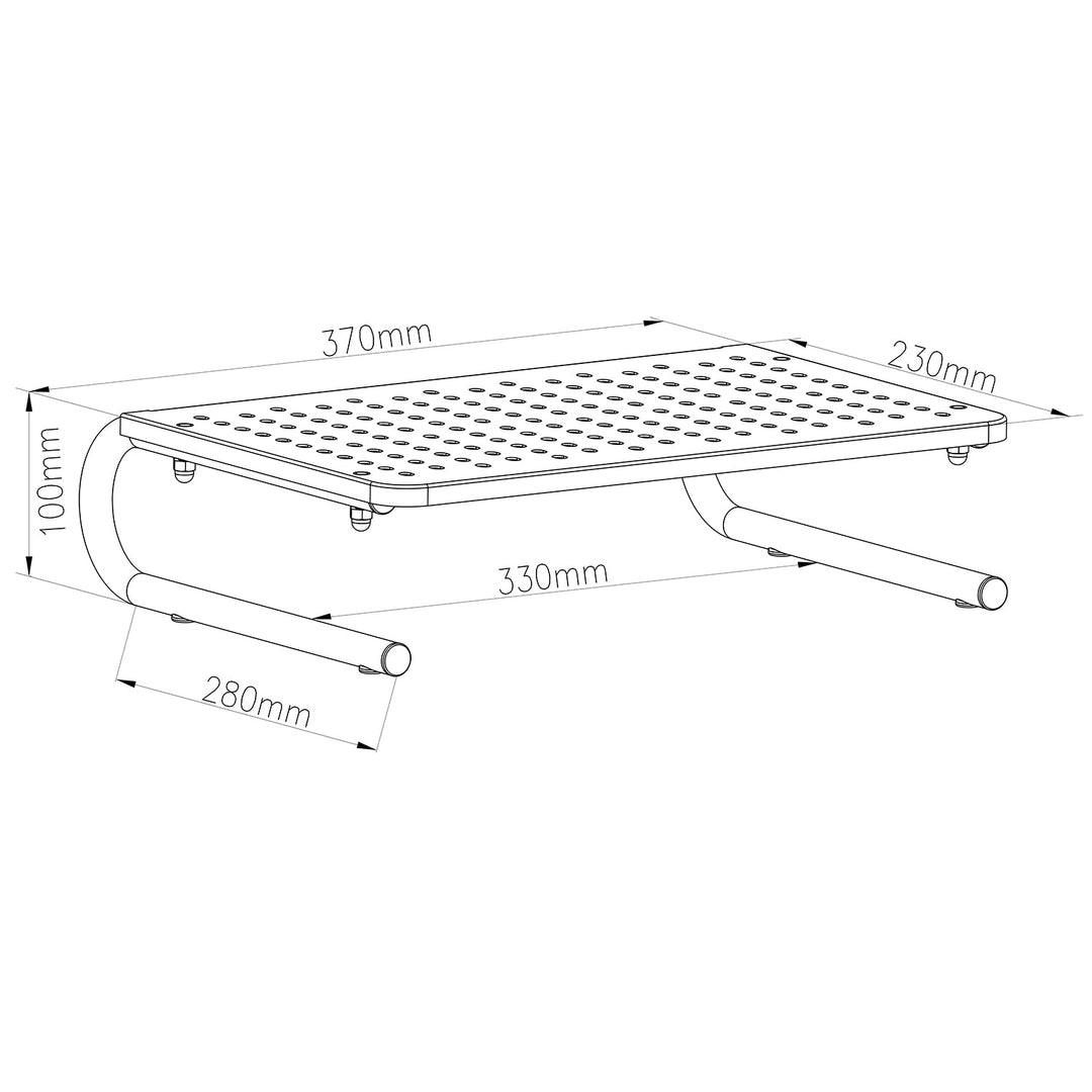 Monitor-/laptopstativ Maclean, 13-32", MC-948