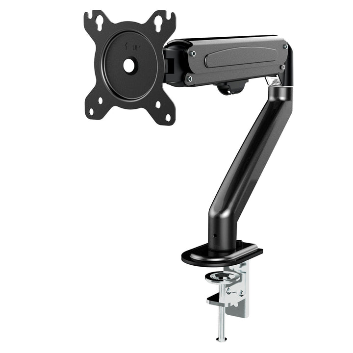 Maclean monitorholder, gasfjeder, 13"-27", 8 kg, sort, MC-860N