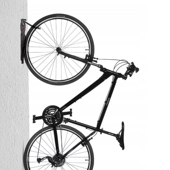 2x Maclean cykelvægholder, lodret, stål, maks. belastning 30 kg, MC-432