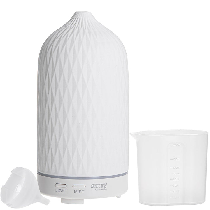 Camry CR 7970 Duftdiffusor, ultralyd, keramik, 100 ml, stemningslampe