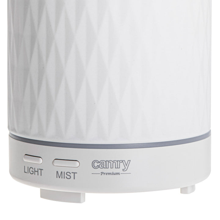 Camry CR 7970 Duftdiffusor, ultralyd, keramik, 100 ml, stemningslampe