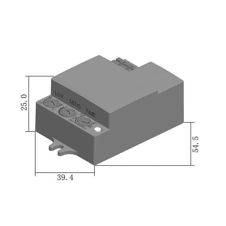 Maclean mikrobølgesensor, rækkevidde 8 m, maks. belastning 1200 W, IP20, 5,8 GHz, MCE316