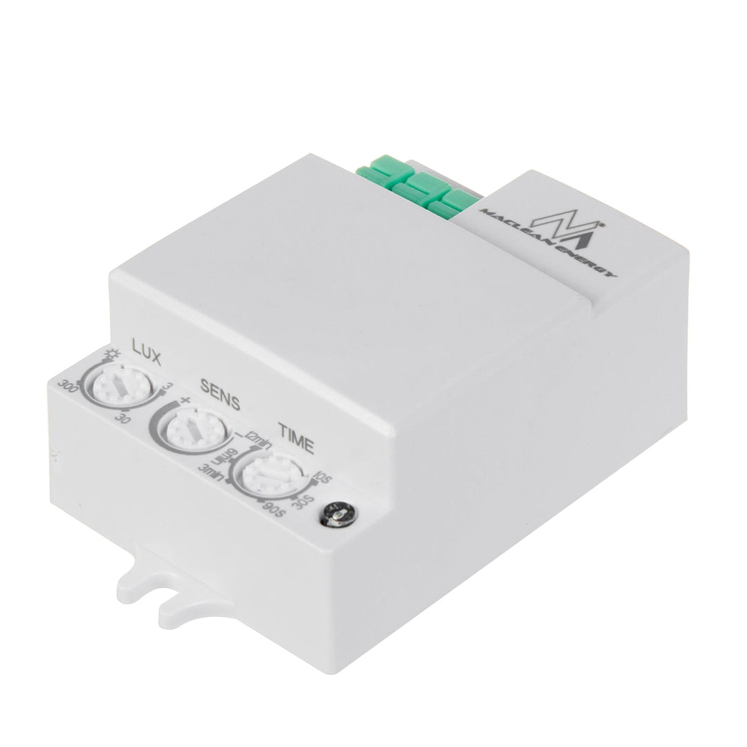Maclean mikrobølgesensor, rækkevidde 8 m, maks. belastning 1200 W, IP20, 5,8 GHz, MCE316