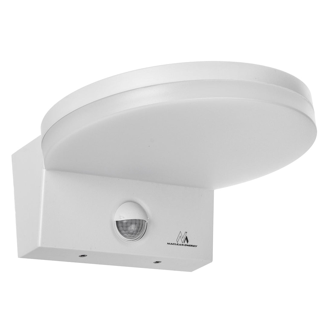 LED-lampe med bevægelsessensor Maclean, PIR-bevægelsessensor, farve hvid, 15 W, IP65, 1560 lm, neutral hvid farve (4000 K) MCE344 W