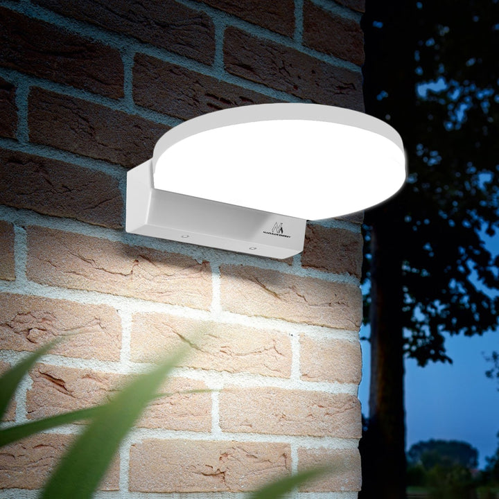 Maclean LED-lampe, hvid, 15 W, IP65, 1300 lm, neutral hvid farve (4000 K) MCE346 W