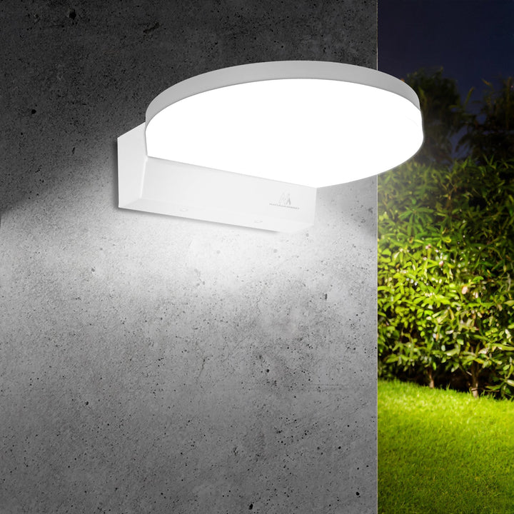 Maclean LED-lampe, hvid, 15 W, IP65, 1300 lm, neutral hvid farve (4000 K) MCE346 W