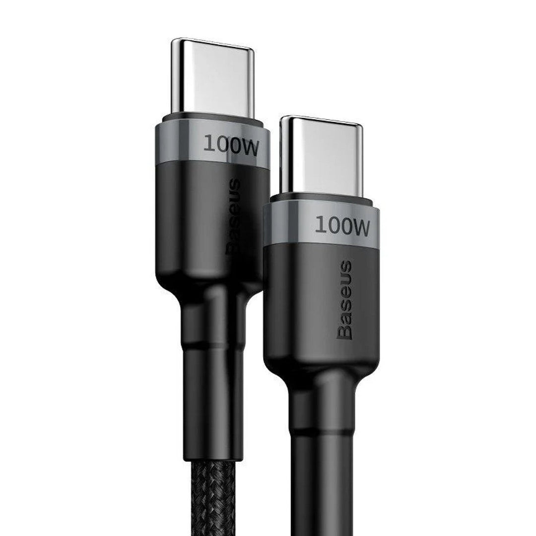 USB-C PD 2.0-kabel 200 cm Baseus Cafule CATKLF-ALG1 Quick Charge 3.0 5A med understøttelse af hurtig opladning 100 W