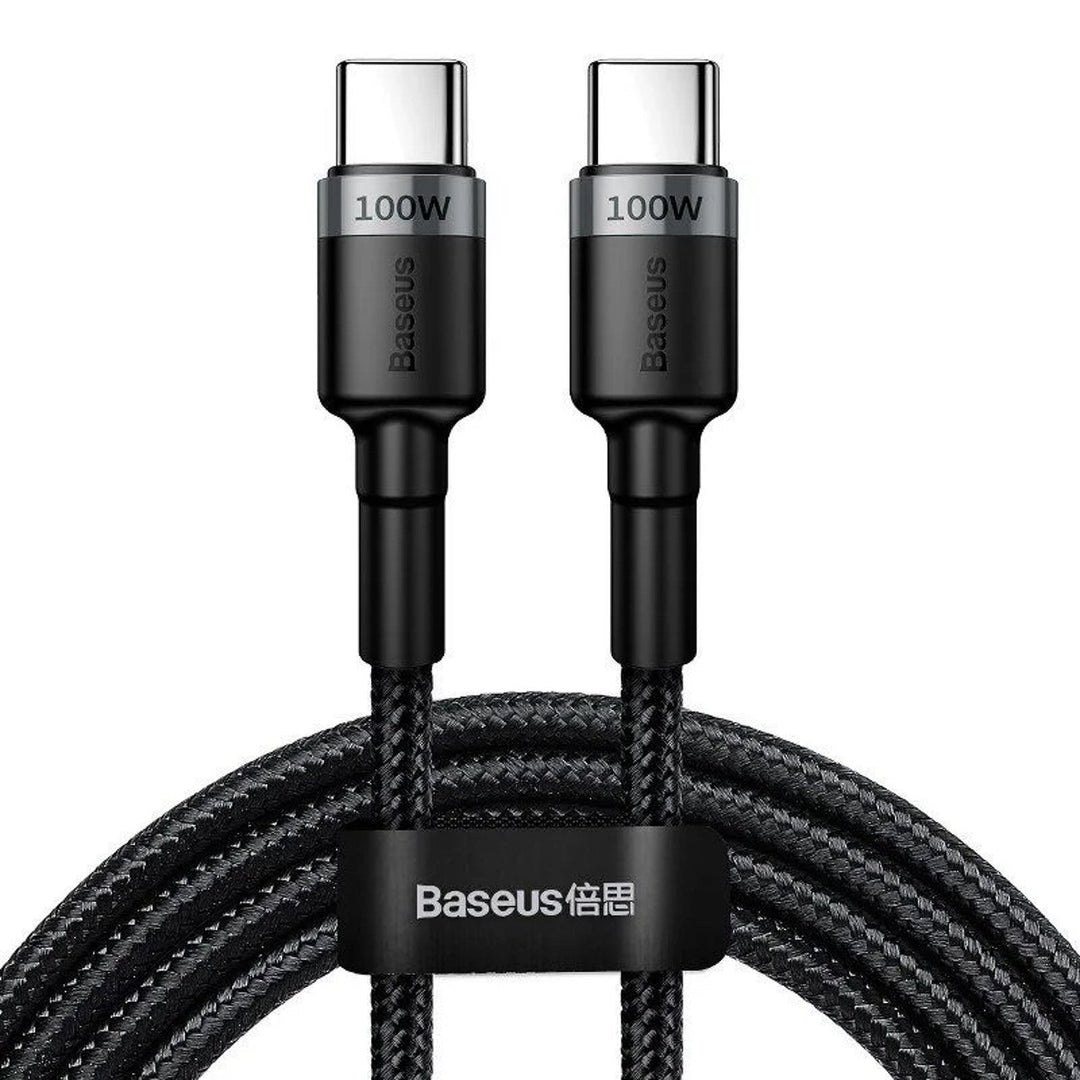 USB-C PD 2.0-kabel 200 cm Baseus Cafule CATKLF-ALG1 Quick Charge 3.0 5A med understøttelse af hurtig opladning 100 W