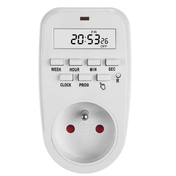Tidsafbryder - digital timer GreenBlue, maks. belastning 16A, IP20, GB362 E
