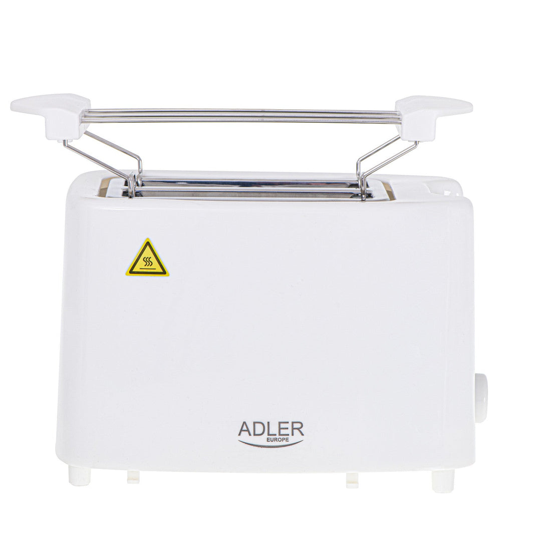 Adler brødrister, 6 indstillingsmuligheder, rist til boller, 900 W, hvid, AD 3223