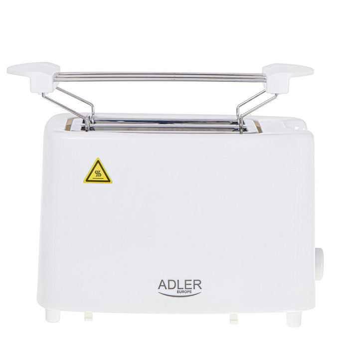 Adler brødrister, 6 indstillingsmuligheder, rist til boller, 900 W, hvid, AD 3223