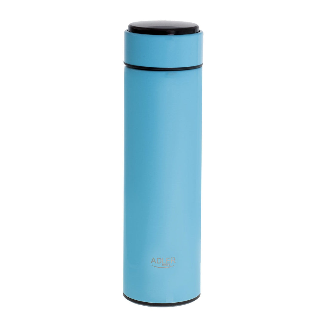 Adler termokande, LED-berøringsskærm, kapacitet 473 ml, farve blå, AD 4506