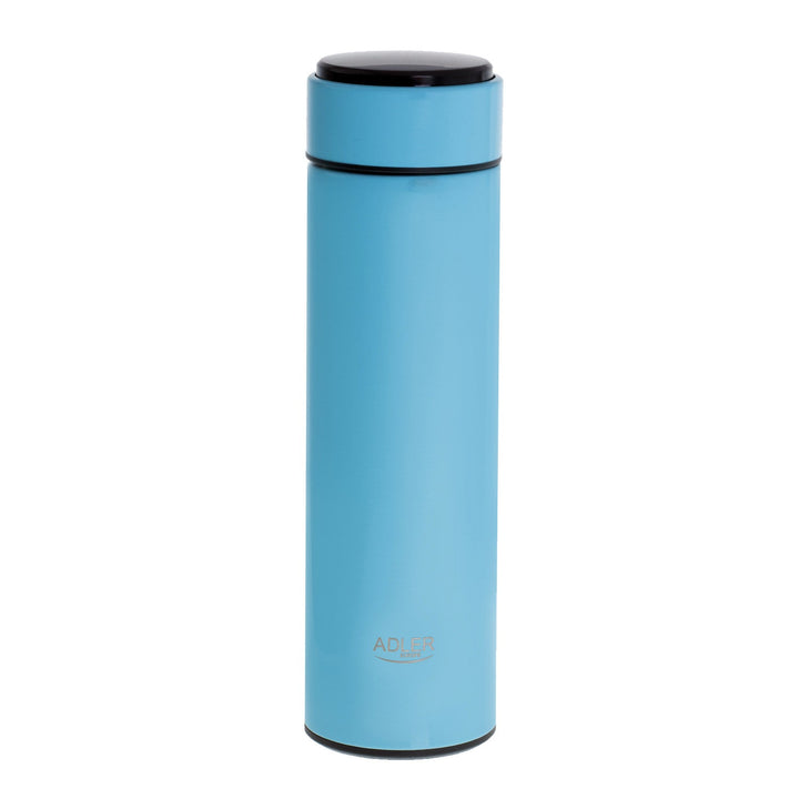 Adler termokande, LED-berøringsskærm, kapacitet 473 ml, farve blå, AD 4506