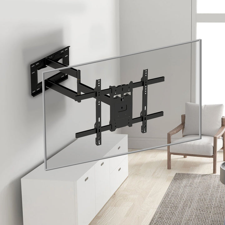Maclean TV-holder, maks. VESA 600x400, 37-80", 45 kg, lang arm 915 mm, MC-985