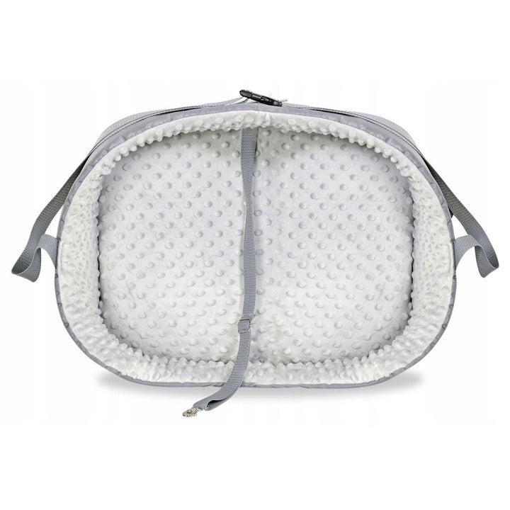 Minky transportkasse til dyr, 50 x 40 cm, grå