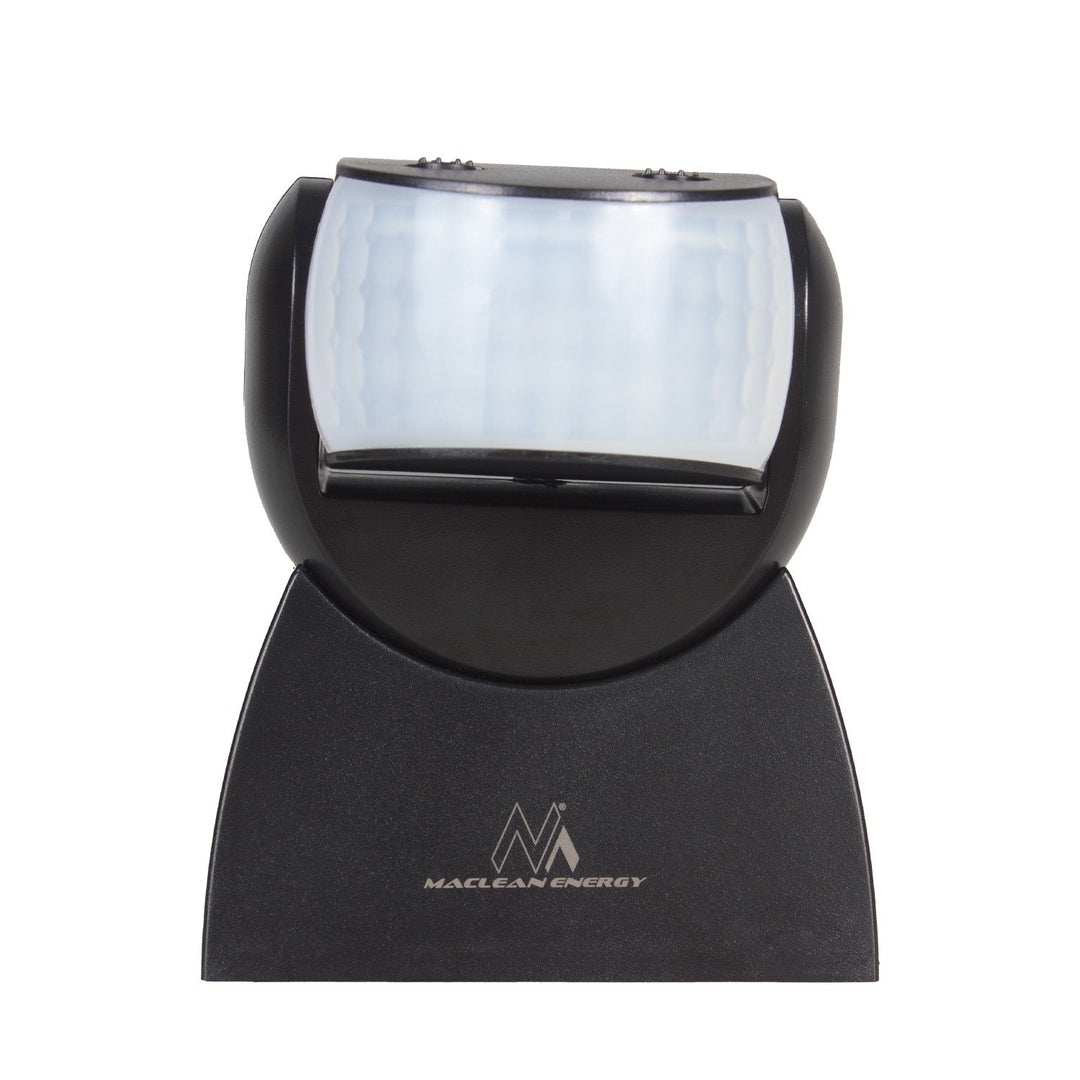 Maclean PIR-bevægelsessensor, infrarød, med fjernbetjening, maks. 1200 W (glødepære), maks. 300 W (LED), MCE241 B