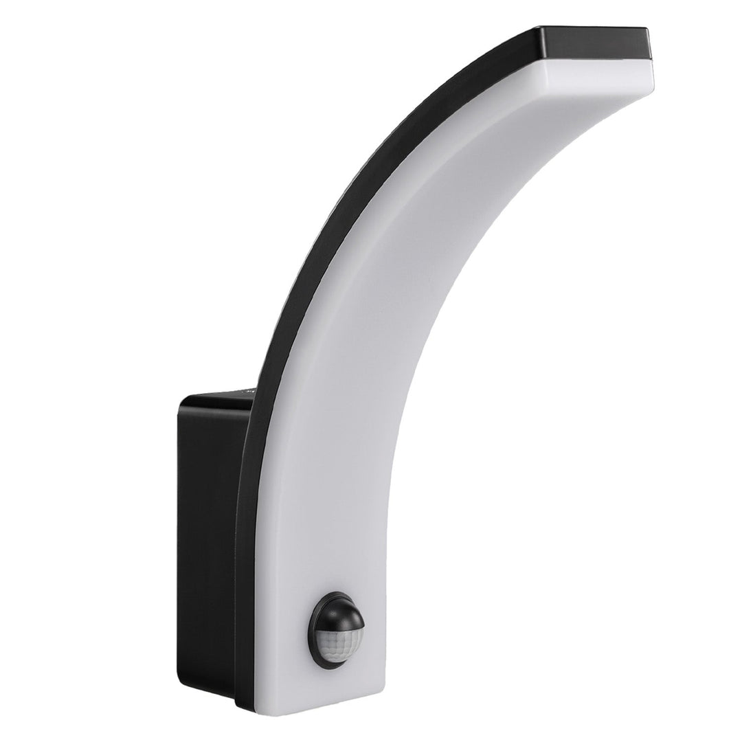 LED-lampe med bevægelsessensor Maclean 20W IP65 2000lm sort 4000K