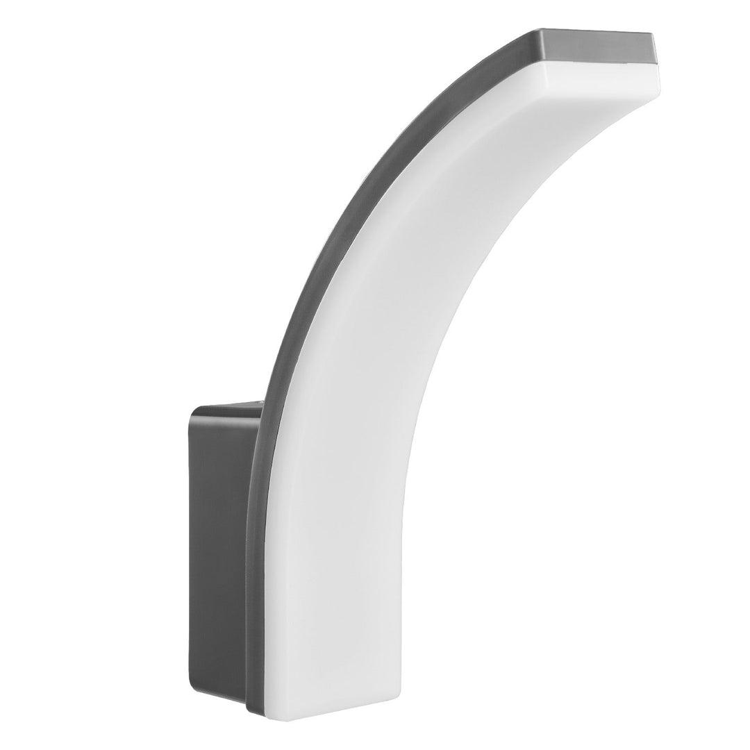 LED-lampe, grå, 20 W, 2750 lm, neutral hvid farve, 4000 K, IP65, Maclean MCE511 GR