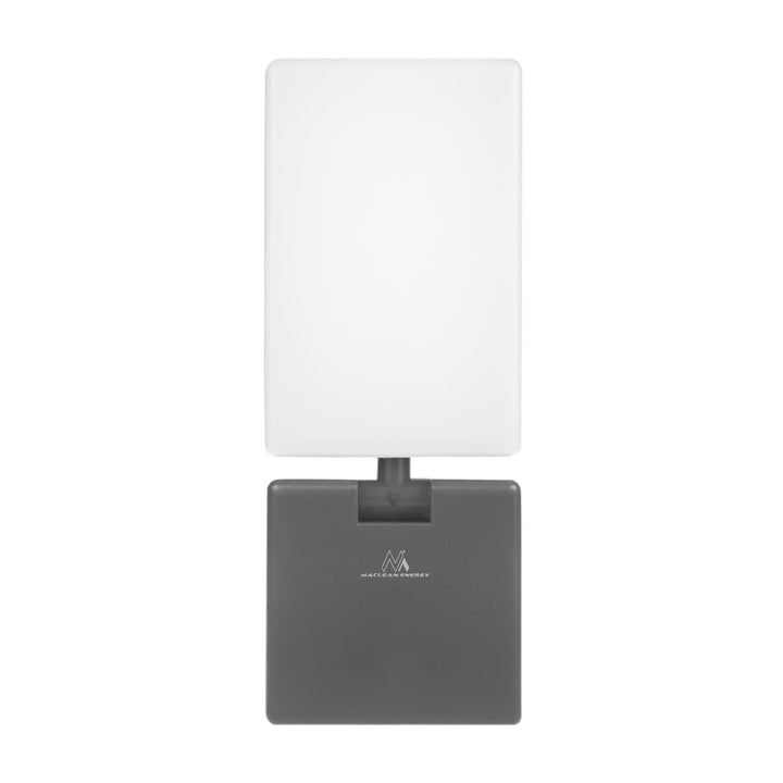 Maclean LED-lampe, grå, 10 W, 700 lm, IP65, neutral hvid, 4000 K