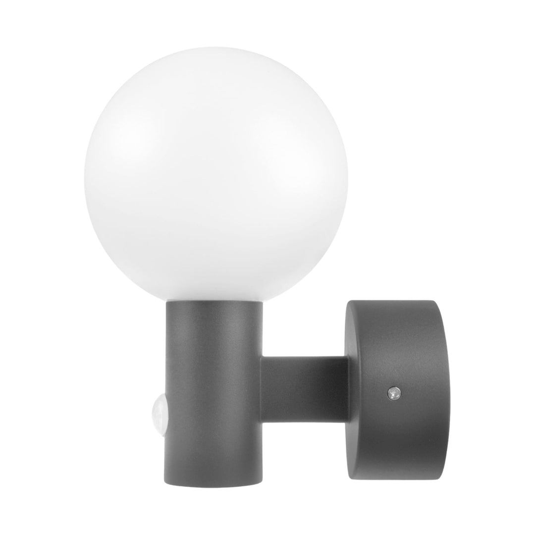 LED-lampe med bevægelsessensor Maclean PIR grå 15W IP65 1600lm 4000K