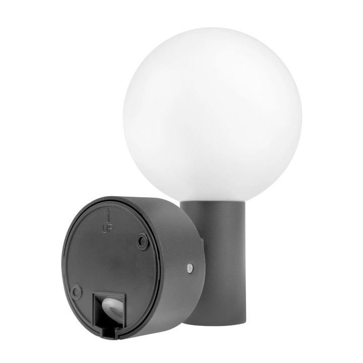 LED-lampe med bevægelsessensor Maclean PIR grå 15W IP65 1600lm 4000K