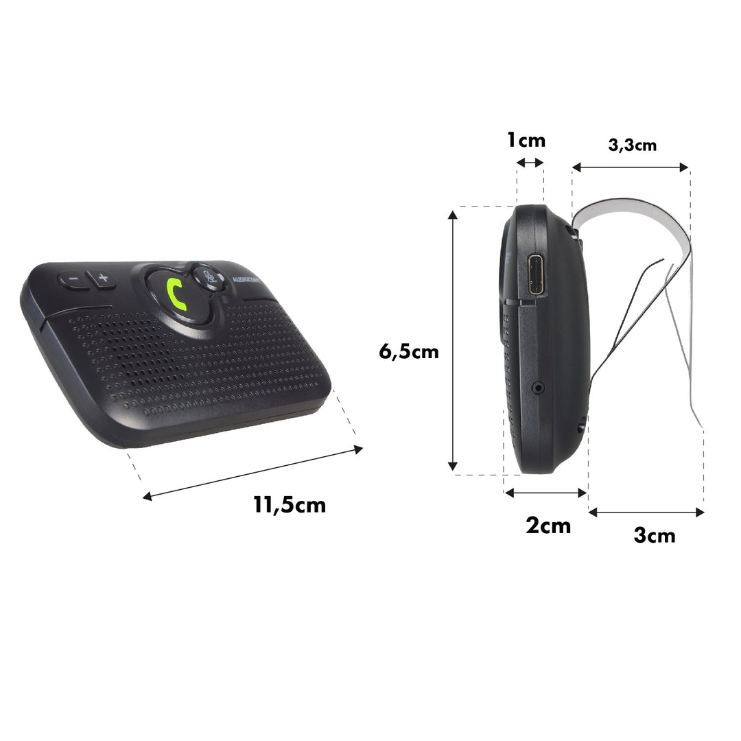 Audiocore AC475 Bluetooth 5.0-håndfri-sæt understøtter Google og Siri