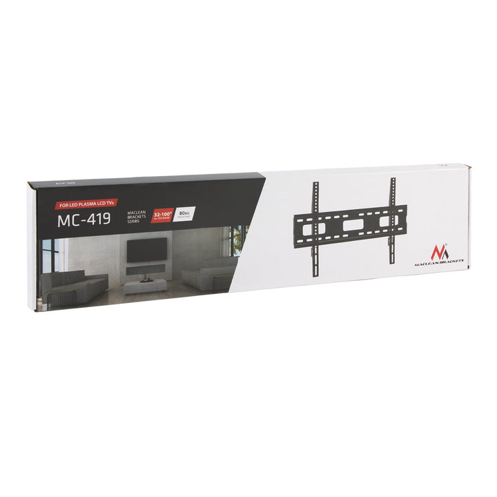 Maclean TV-holder, maks. VESA 600x400, 32-100", 80 kg, MC-419