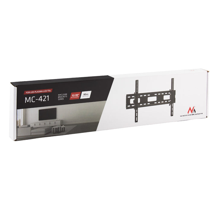 Maclean TV-beslag, maks. VESA 600x400, 32-90", 80 kg, justerbar vinkel +15°~-15°, MC-421