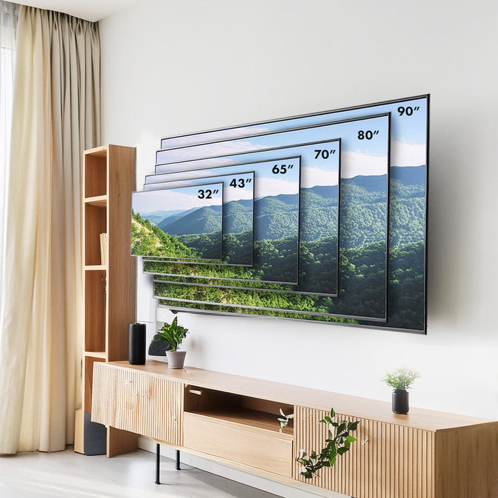 Maclean TV-beslag, maks. VESA 600x400, 32-90", 80 kg, justerbar vinkel +15°~-15°, MC-421