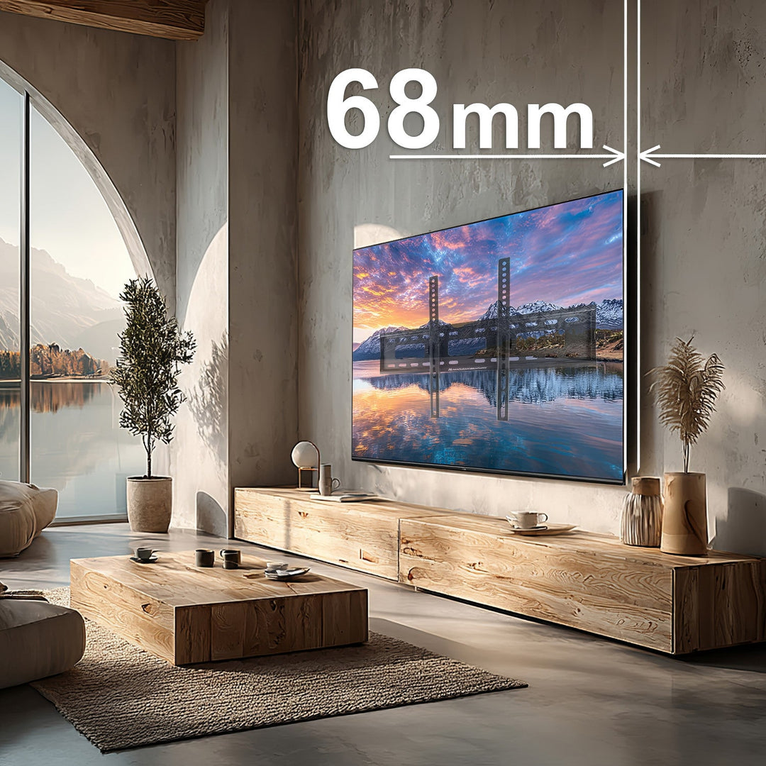Maclean TV-beslag, maks. VESA 600x400, 32-90", 80 kg, justerbar vinkel +15°~-15°, MC-421