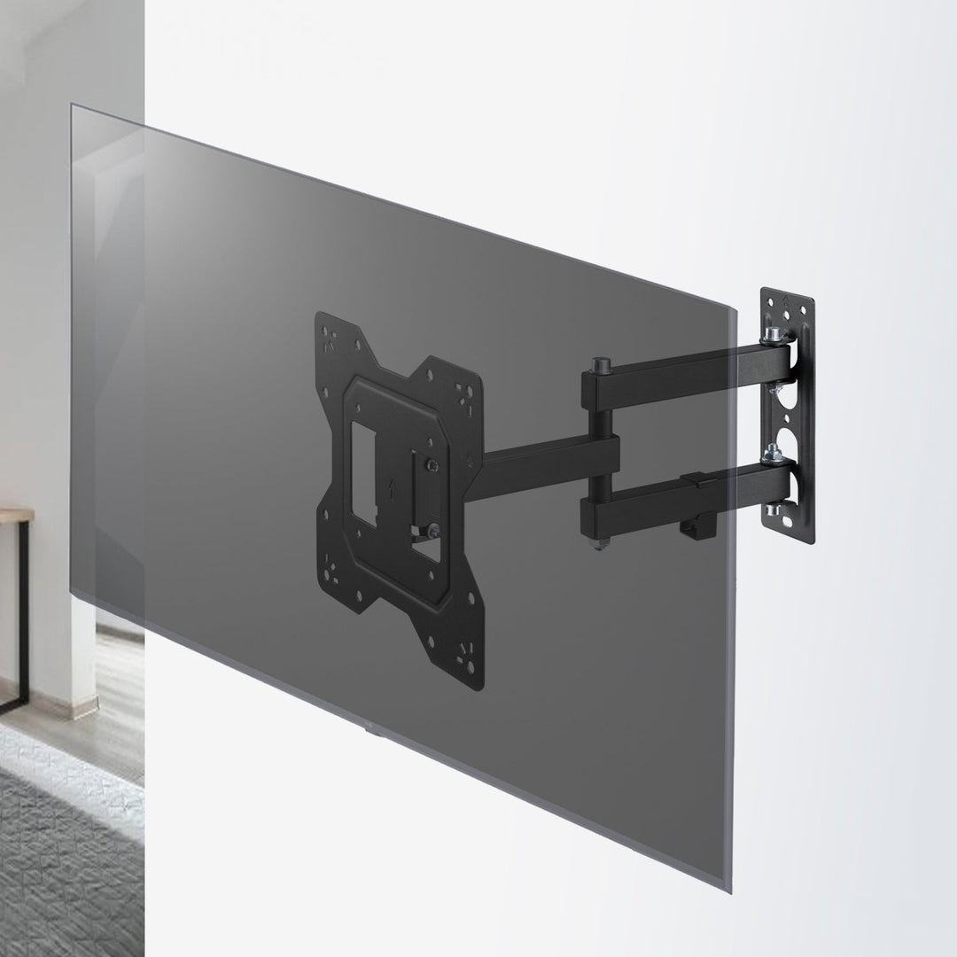 Maclean tv- eller monitorholder, universal, maks. VESA 200x200, 23-43", 30 kg, sort, MC-700N