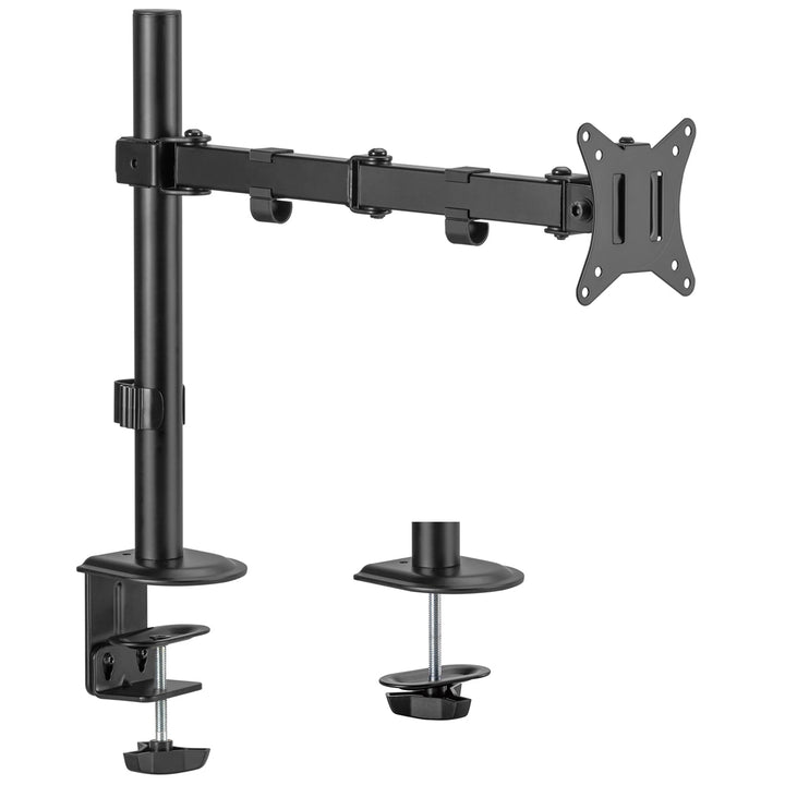Maclean bordholder til LCD-skærm, 17-32", 9 kg, VESA 75x75 og 100x100 dobbeltarm, MC-753N