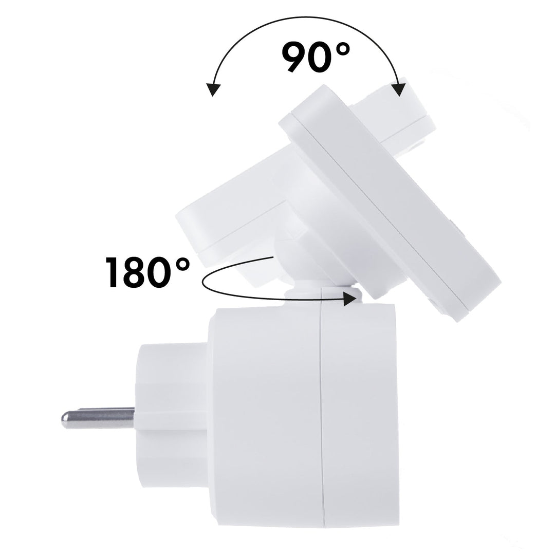 Tidsafbryder - digital timer GreenBlue, maks. belastning 16A, IP20, GB605 E
