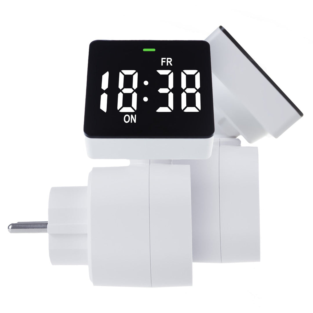 Tidsafbryder - digital timer GreenBlue, maks. belastning 16A, IP20, GB610 F