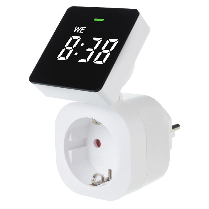 Tidsafbryder - digital timer GreenBlue, maks. belastning 16A, IP20, GB610 F