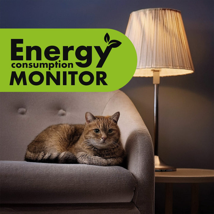 GreenBlue energimåler, wattmåler, 16 A, maks. 3680 W, hukommelse, GB620 E