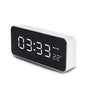 Vækkeur med alarm og termometer GreenBlue hvidt kabinet