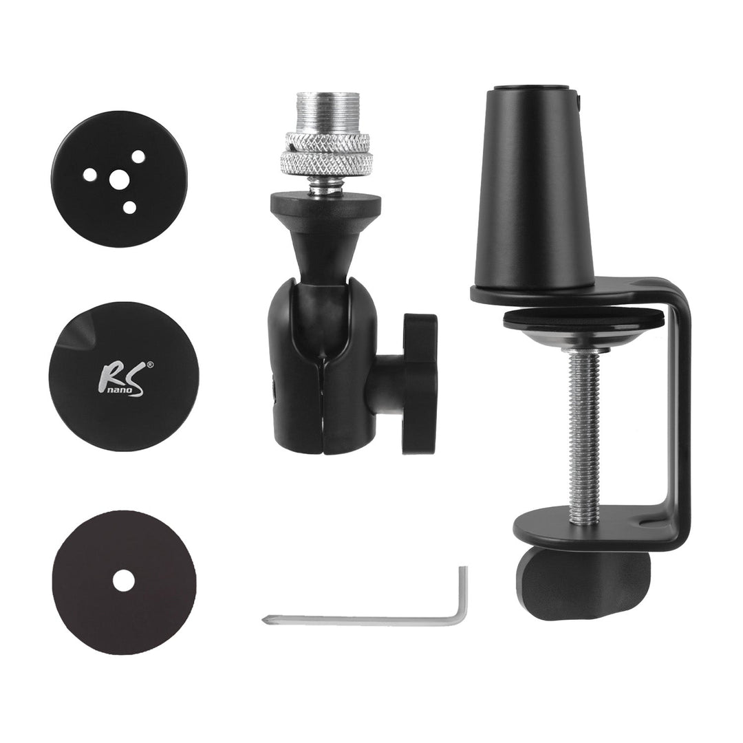 Mikrofonholder 3/8" og 5/8" NanoRS, maks. 1 kg, RS422
