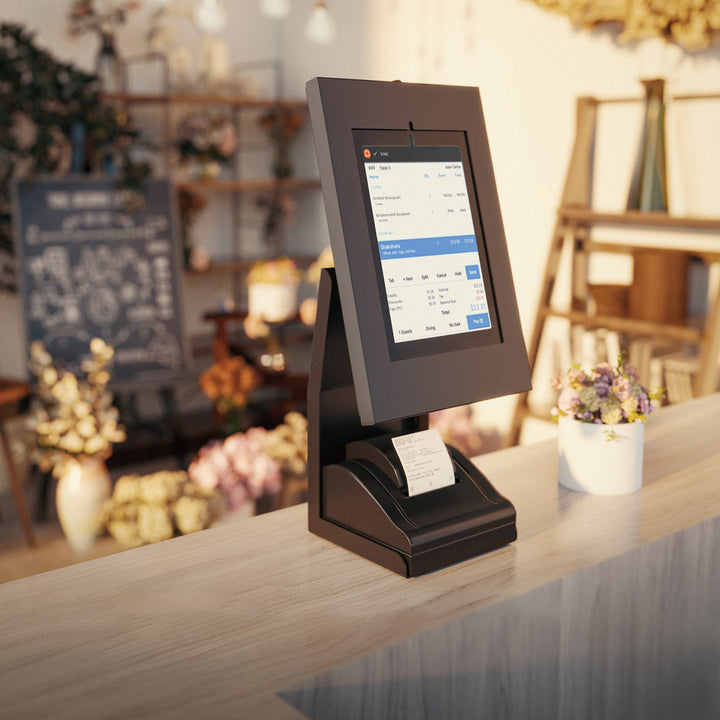 POS-stativ til tablet og printer Maclean, maks. 1 kg, MC-336