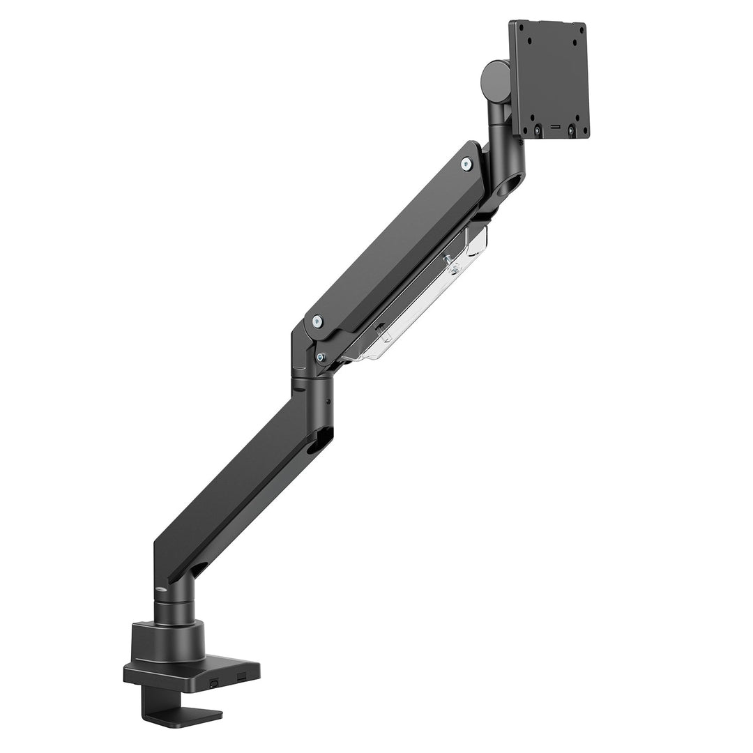 Maclean MC-968 monitorholder, dobbelt arm med gasfjeder, 17-57 tommer, 27 kg