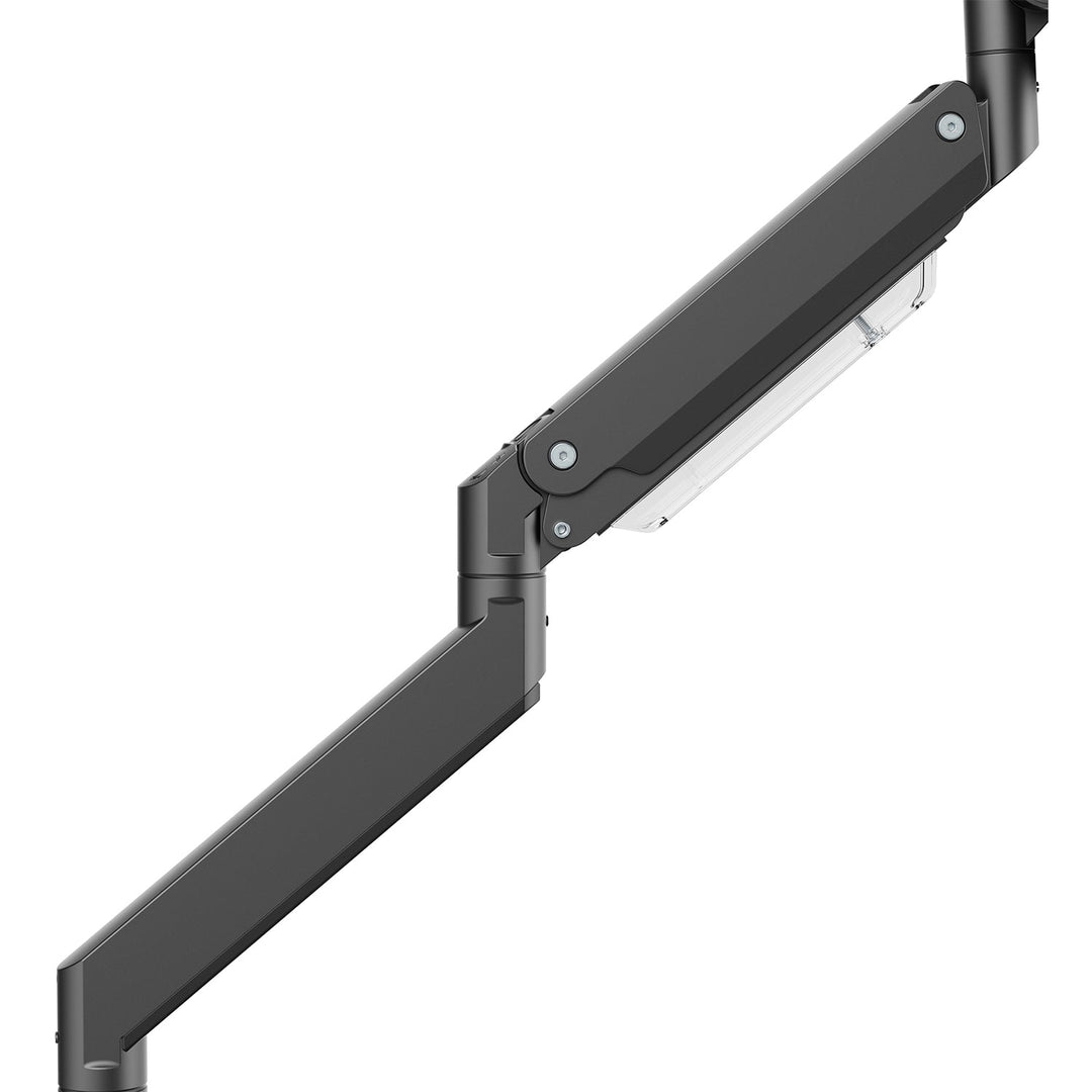 Maclean MC-968 monitorholder, dobbelt arm med gasfjeder, 17-57 tommer, 27 kg