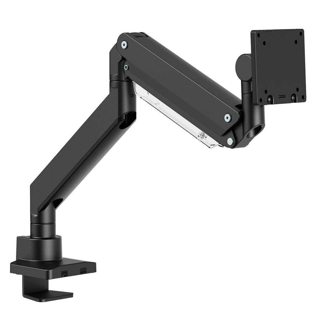 Maclean MC-968 monitorholder, dobbelt arm med gasfjeder, 17-57 tommer, 27 kg