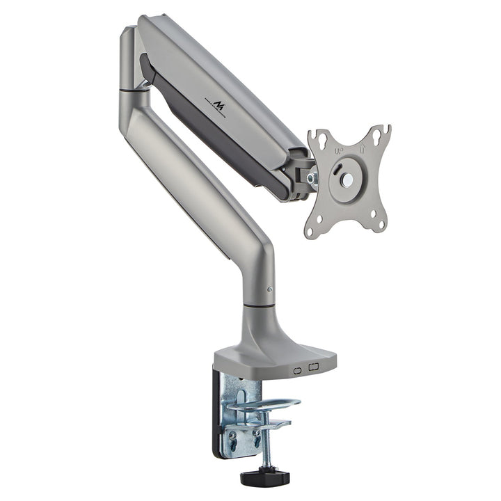 Maclean monitorholder, dobbelt arm, med gasfjeder, 17"-45", 16 kg, MC-969
