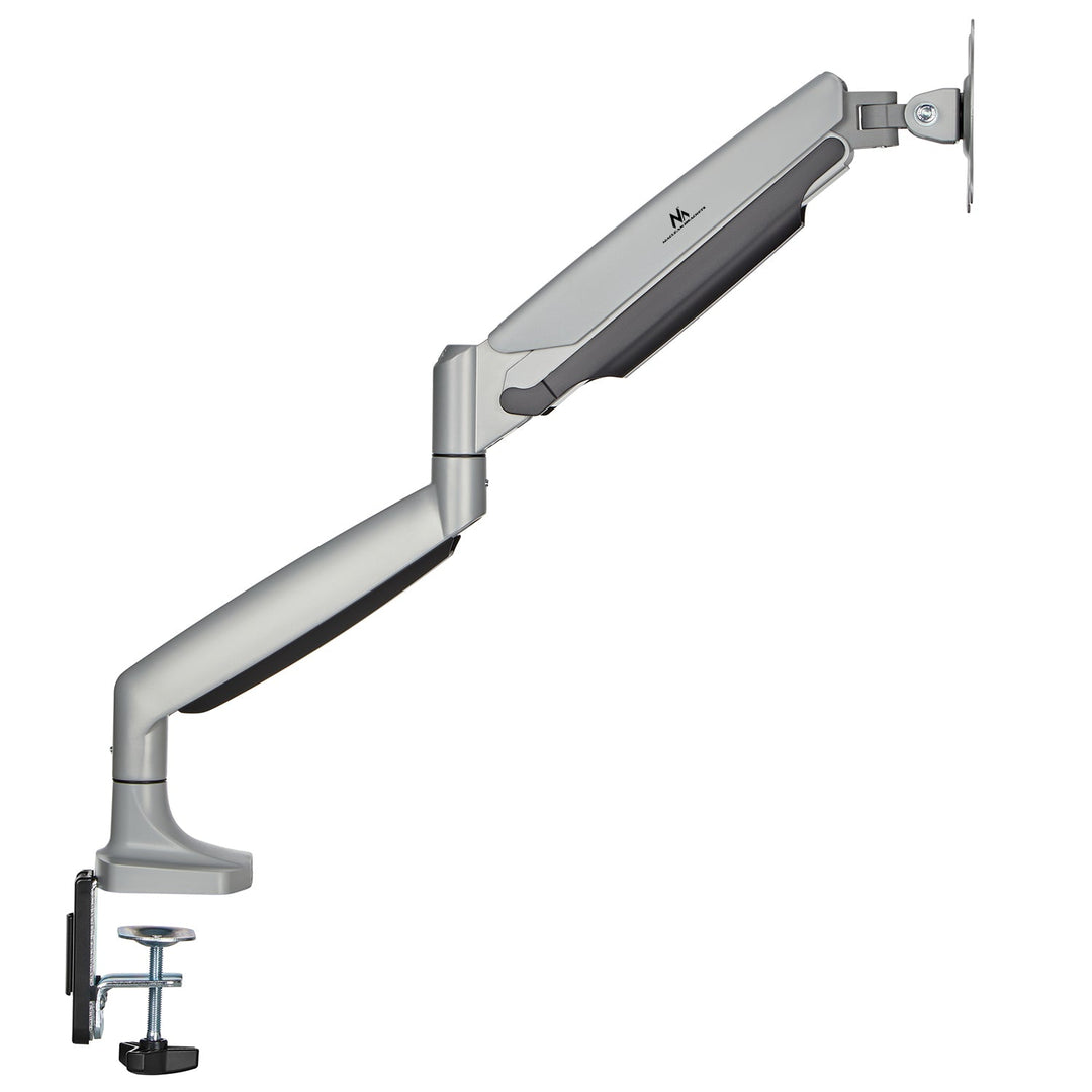 Maclean monitorholder, dobbelt arm, med gasfjeder, 17"-45", 16 kg, MC-969