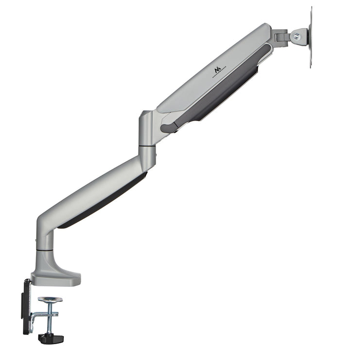 Maclean monitorholder, dobbelt arm, med gasfjeder, 17"-45", 16 kg, MC-969