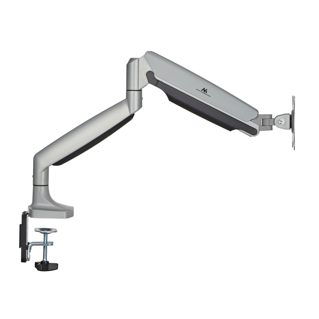 Maclean monitorholder, dobbelt arm, med gasfjeder, 17"-45", 16 kg, MC-969