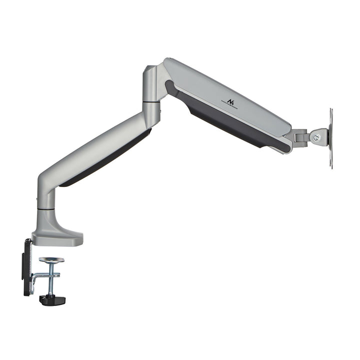 Maclean monitorholder, dobbelt arm, med gasfjeder, 17"-45", 16 kg, MC-969