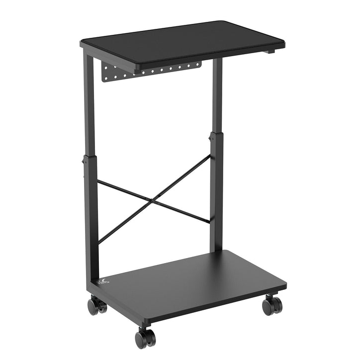 Rullebord til computer CPU med NanoRS-hylde, maks. 80 kg, justerbar højde 550~850 mm, RS430