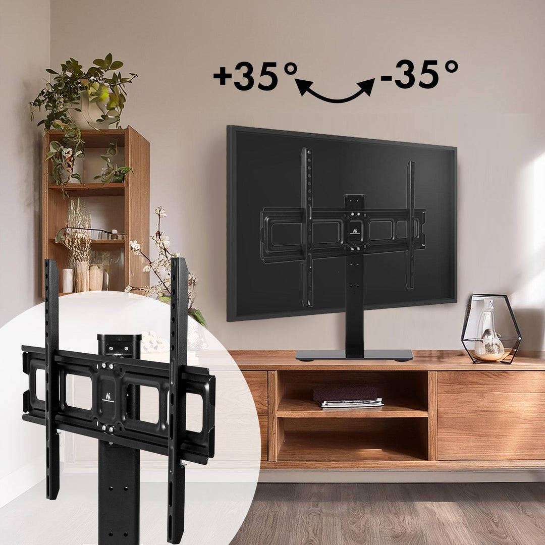 Maclean universal TV-stativ til TV-skab, stativ max. 40 kg, max. VESA 600x400 til TV 32-75" MC-386