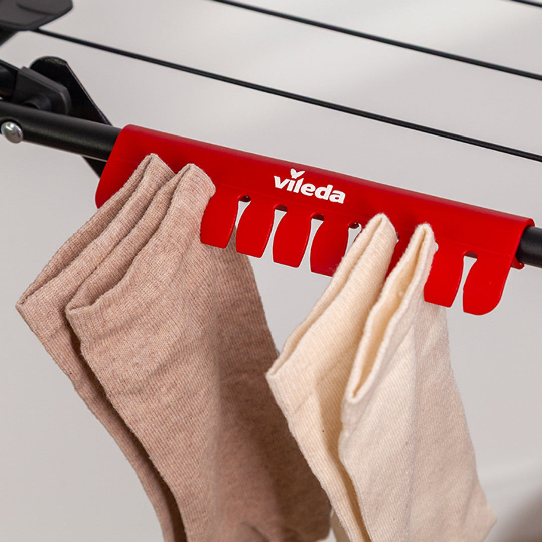 Vileda tørrestativ, tørreflade 18 m, sort, Universal Ultimate